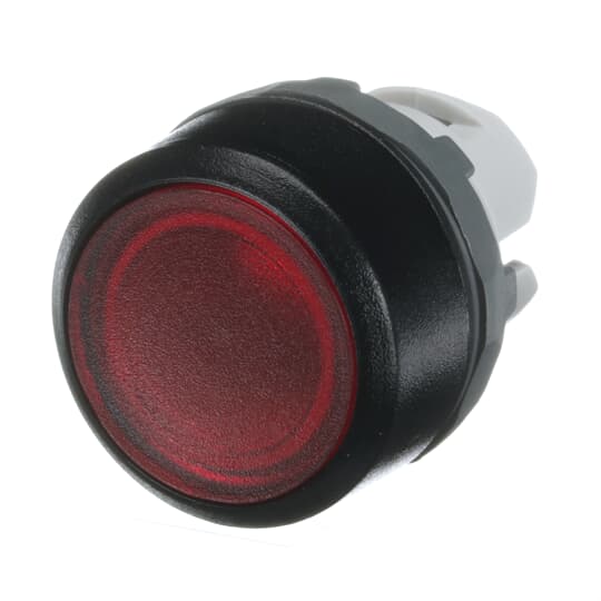 Кнопка ABB MP1-11R красная с подсветкой без фиксации (только корпус)