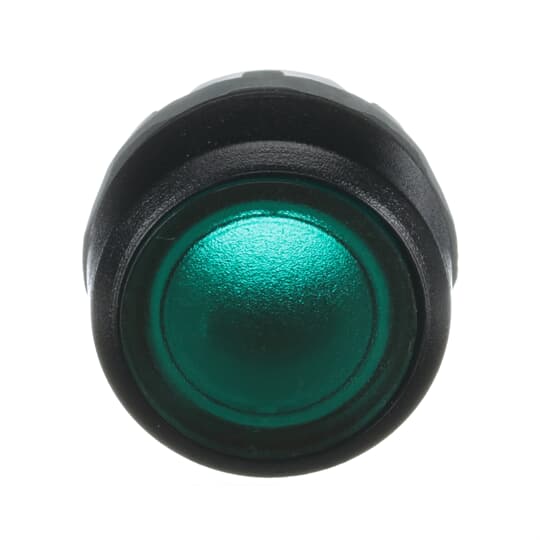 Кнопка зелёная ABB MP1-11G с подсветкой без фиксации (только корпус)
