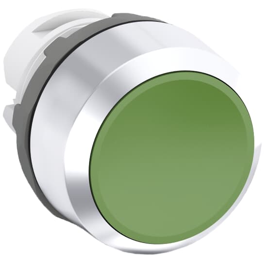 Кнопка зеленая ABB MP1-20G без подсветки без фиксации ( только корпус )