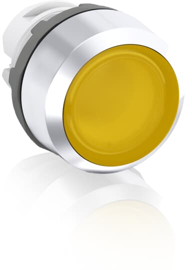 Кнопка жёлтая ABB MP1-21Y с подсветкой без фиксации (только корпус)
