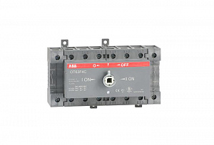 Рубильник реверсивный ABB OT63F4C 63А 4-х полюсный без ручки