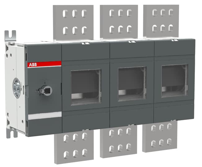 Рубильник ABB OT2500E03 2500А 3х-полюсный (без ручки управления и переходника)