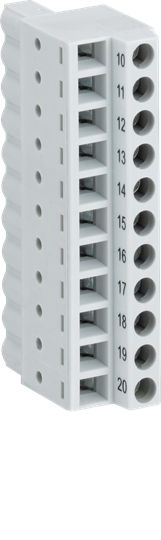 Колодка клеммная ABB PLC AC500-eCo 11 полюсов винтовой кабель спереди TA564-11
