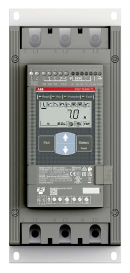 Устройство плавного пуска (Софтстартер) ABB PSE170-600-70 90кВт 600В купить по цене 296633 руб.