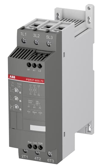 Устройство плавного пуска (софтстартер) ABB PSR37-600-70 18.5кВт 400В купить по цене 45736 руб.