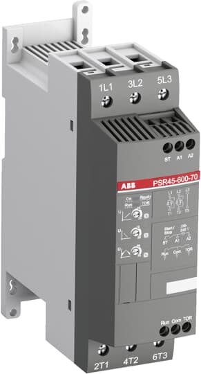 Устройство плавного пуска (софтстартер) ABB PSR45-600-70 22кВт 400В 45А