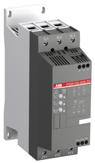Устройство плавного пуска (Софтстартер) ABB PSR105-600-70 55кВт 400В (100-240В AC)