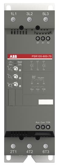 Устройство плавного пуска (Софтстартер) ABB PSR105-600-70 55кВт 400В (100-240В AC) заказать со складов по всей России