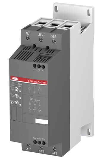Устройство плавного пуска (Софтстартер) ABB PSR105-600-70 55кВт 400В (100-240В AC) купить по цене 112434 руб.