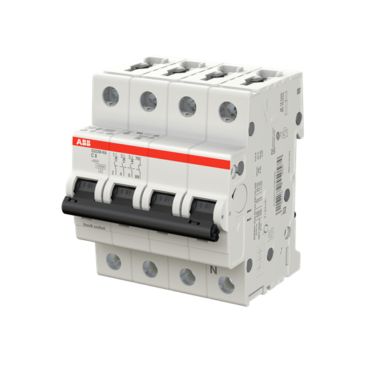 Автоматический выключатель ABB 3-полюсный 8А 10кА (хар-ка C) S203M C8NA заказать со складов по всей России