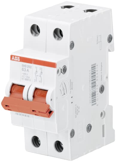Рубильник ABB SHD 202 16A 2P