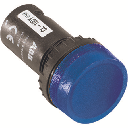 Лампочка ABB СL-100L синяя (в сборе) только для дверного монтажа 1SFA619402R1004
