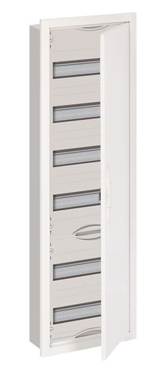 Щит ABB встраиваемый 1ряд/6реек на 72 модуля 984х310х120 IP31 (в сборе) U 61 E   купить с доставкой по РФ