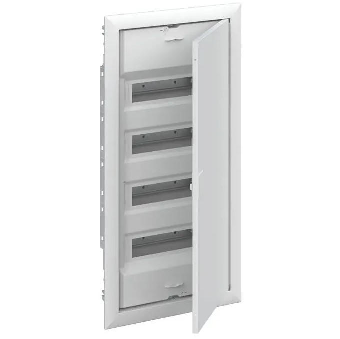 Шкаф ABB внутреннего монтажа на 48М с дверью, с самозажимными N/PE UK648N3