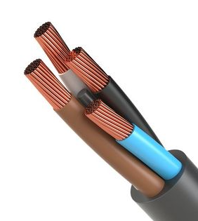 Кабель силовой КГТП-ХЛ 4х2.5(N)-380/660-3бух