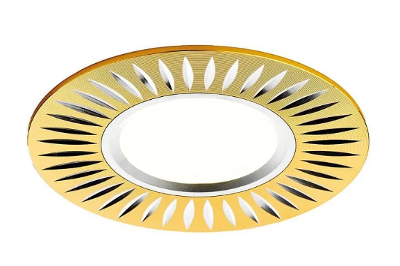 Встраиваемый светильник Ambrella light Classic A507 GD/AL купить с доставкой по РФ
