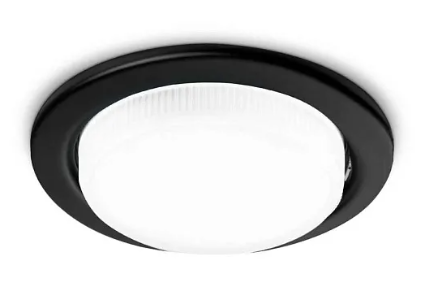 Встраиваемый светильник Ambrella light GX53 Classic G101 BK