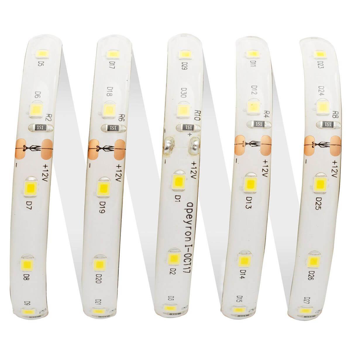 Светодиодная влагозащищенная лента Apeyron 4,8W/m 60LED/m 3528SMD желтый 5M 05BL