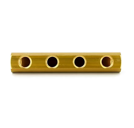 Коллектор Апогей 1" м/м 4в 1/2" вн/р 50мм латунь 422003
