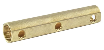 Коллектор Апогей 1 1/4" м/м 2в 1/2" вн/р 100мм латунь 422154