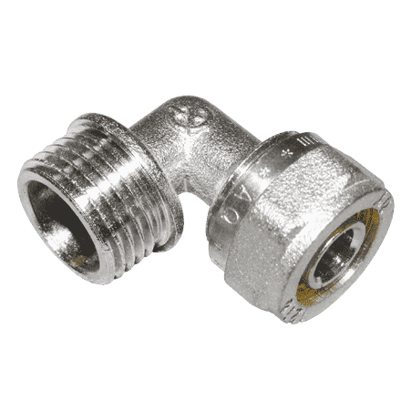 Угольник обжимной AQUALINK НР 16х1/2"