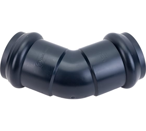 Отвод AquaViva DN110х45гр Ру10 SDR26 двухраструбный