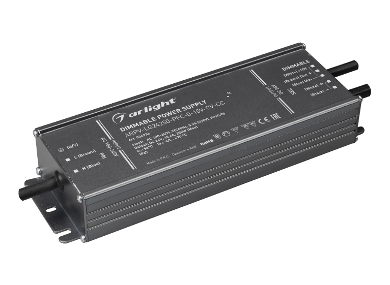 Блок питания Arlight ARPV-LG24250-PFC-0-10V-CV-CC