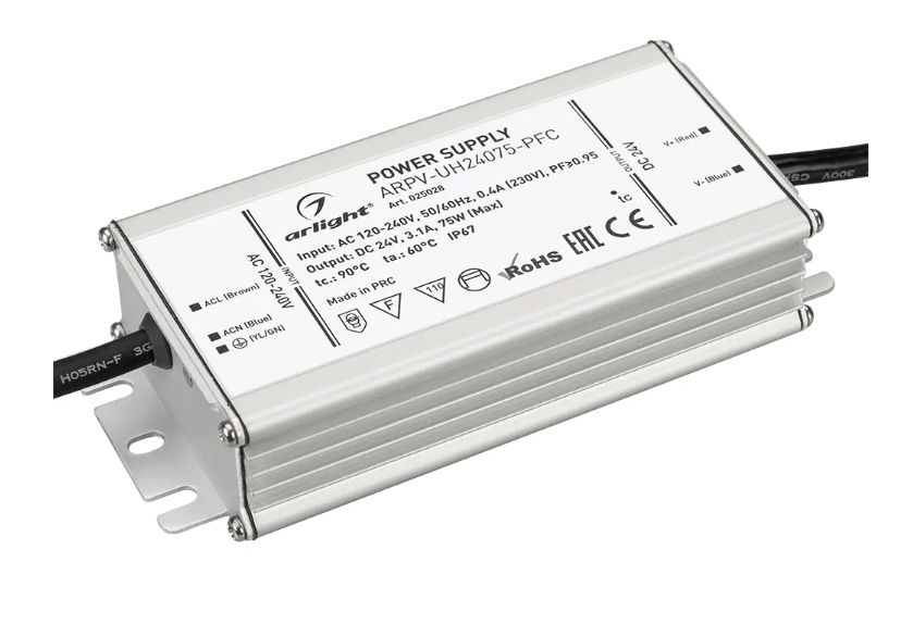 Блок питания Arlight ARPV-UH24075-PFC купить с доставкой по РФ