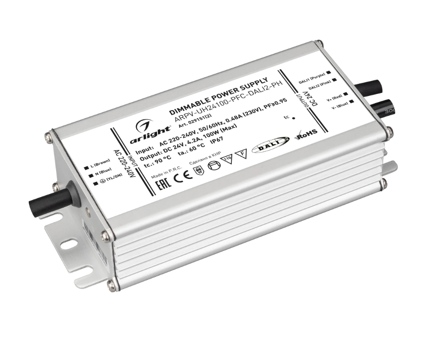 Блок питания Arlight ARPV-UH24100-PFC-DALI2-PH