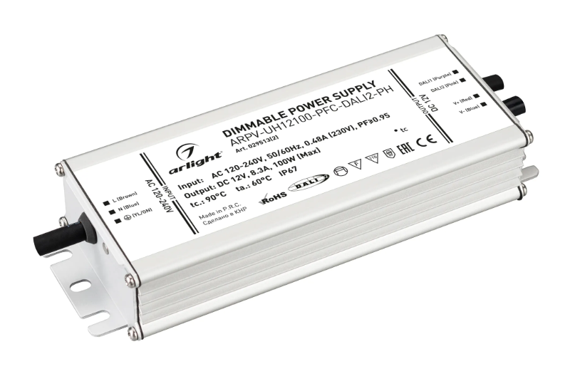 Блок питания Arlight ARPV-UH12100-PFC-DALI2-PH купить с доставкой по РФ