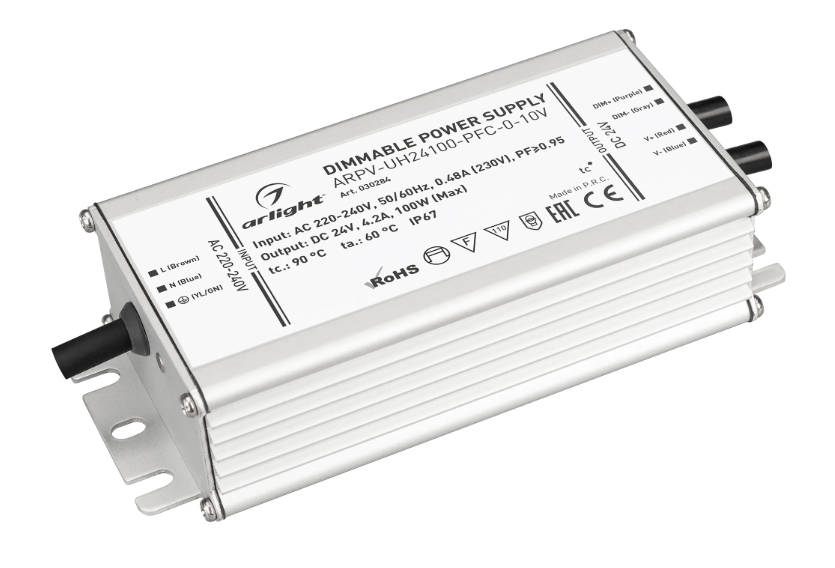 Блок питания Arlight ARPV-UH24100-PFC-0-10V купить с доставкой по РФ