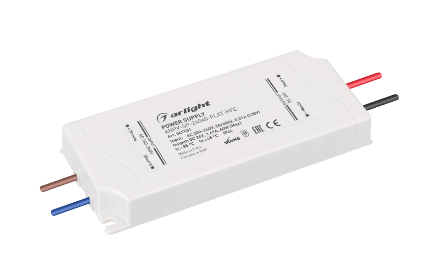 Блок питания Arlight ARPV-SP-24040-FLAT-PFC