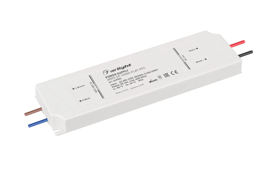 Блок питания Arlight ARPV-SP-24060-FLAT-PFC
