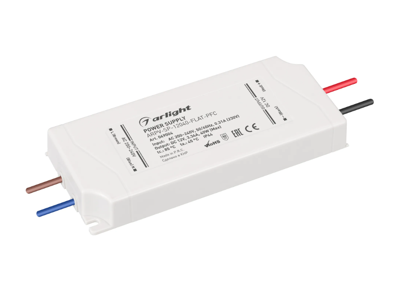 Блок питания Arlight ARPV-SP-12040-FLAT-PFC