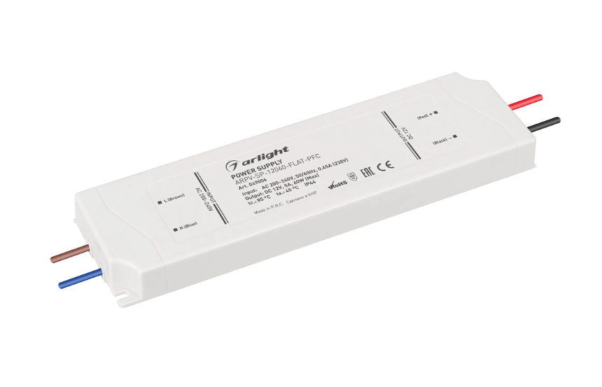Блок питания Arlight ARPV-SP-12060-FLAT-PFC