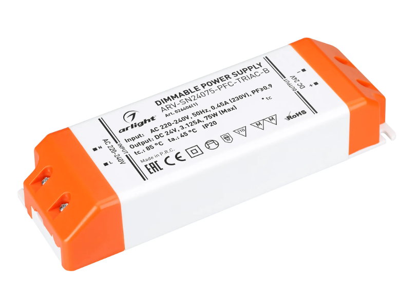 Блок питания Arlight ARV-SN24075-PFC-TRIAC-B
