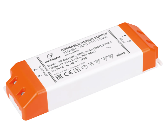 Блок питания Arlight ARV-SP-24075-PFC-TRIAC купить с доставкой по РФ