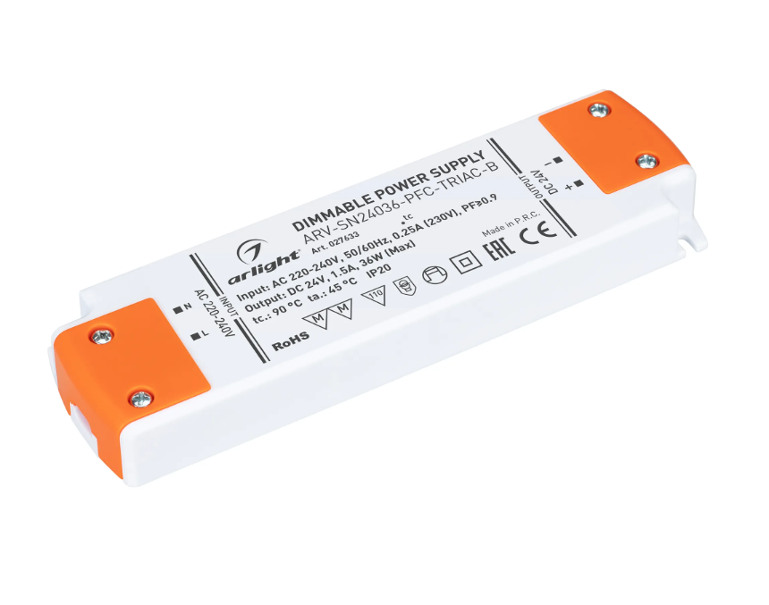 Блок питания Arlight ARV-SN24036-PFC-TRIAC-B