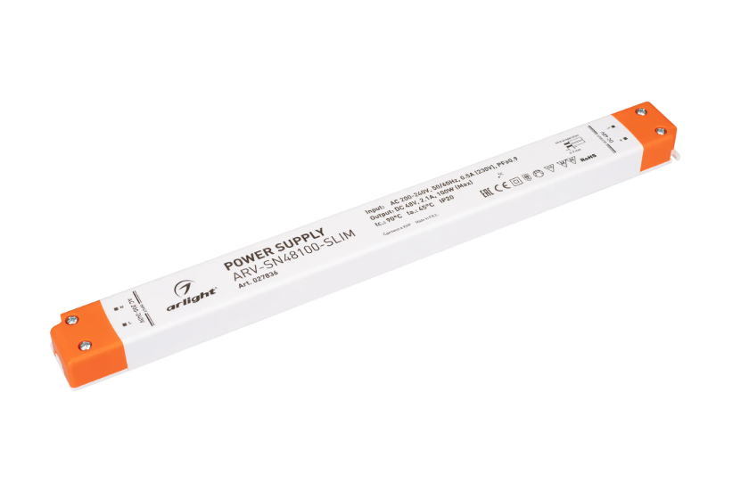 Блок питания Arlight ARV-SN48100-SLIM купить с доставкой по РФ