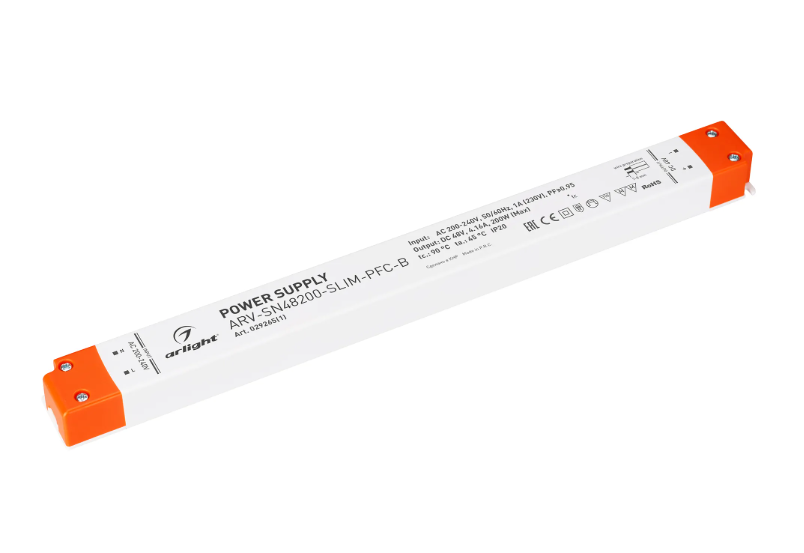 Блок питания Arlight ARV-SN48200-SLIM-PFC-B 1 купить с доставкой по РФ