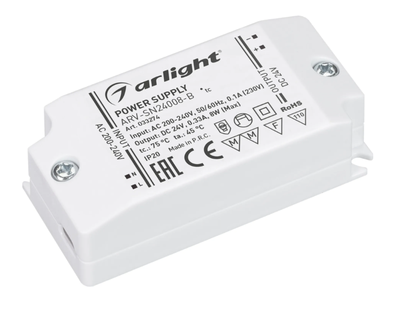Блок питания Arlight ARV-SN24008-B