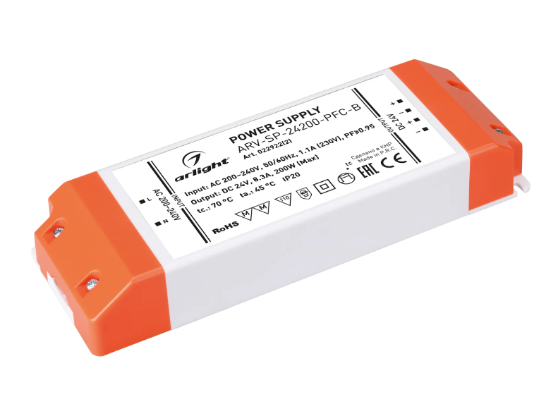 Блок питания Arlight ARV-SP-24200-PFC-B