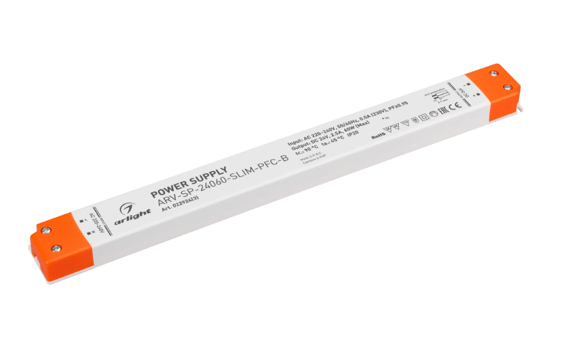 Блок питания Arlight ARV-SP-24060-SLIM-PFC-B