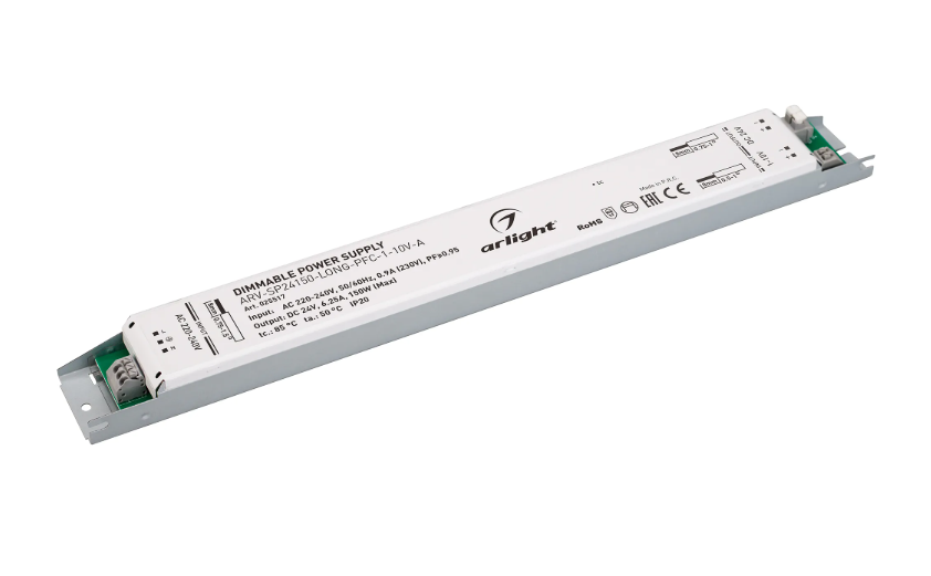 Блок питания Arlight ARV-SP24150-LONG-PFC-1-10V-A