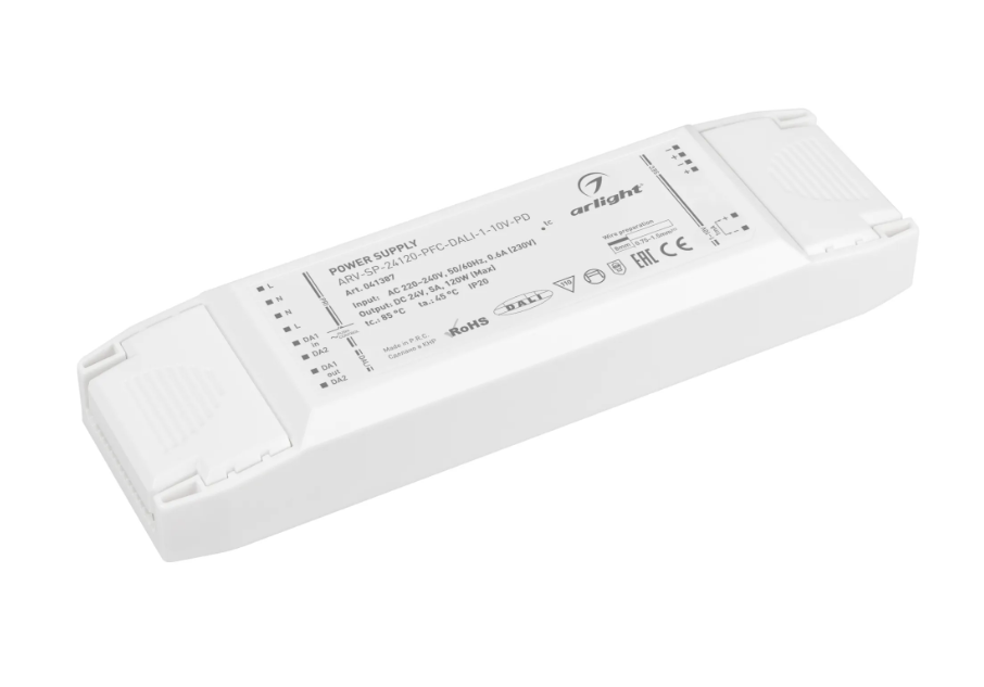 Блок питания Arlight ARV-SP-24120-PFC-DALI-1-10V-PD