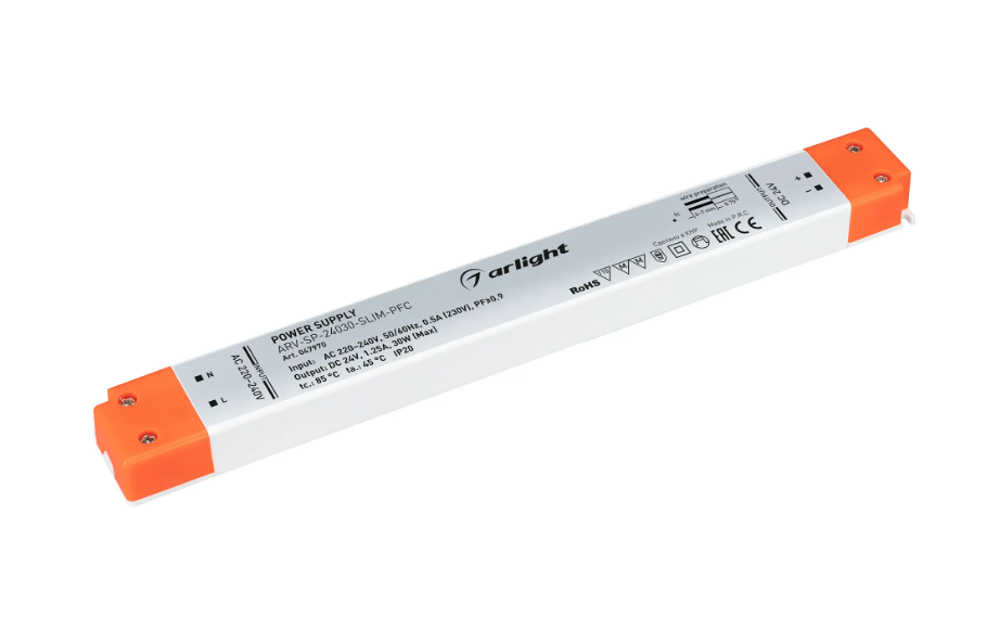 Блок питания Arlight ARV-SP-24030-SLIM-PFC