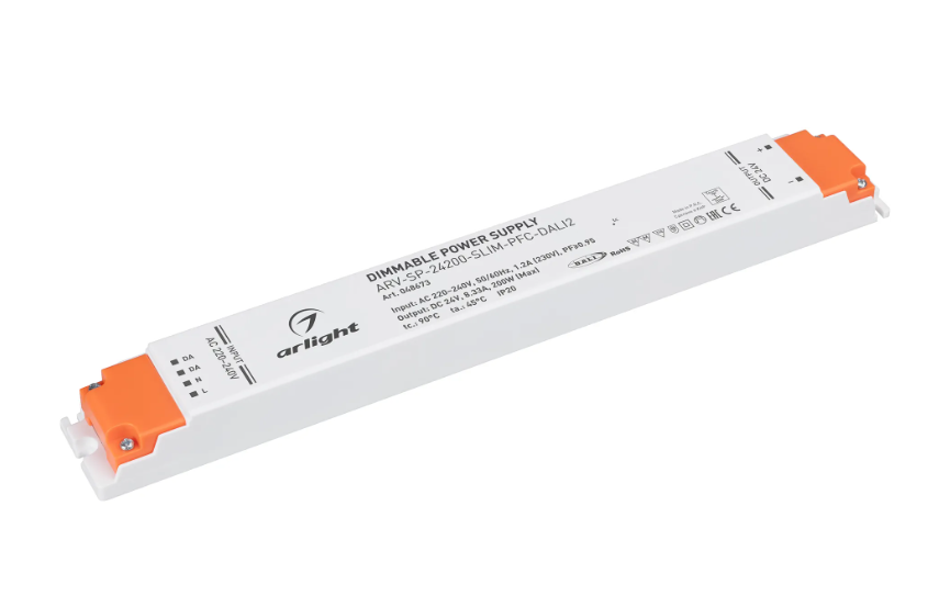 Блок питания Arlight ARV-SP-24200-SLIM-PFC-DALI2