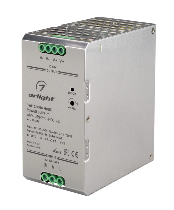 Блок питания Arlight ARV-DRP240-PFC-48