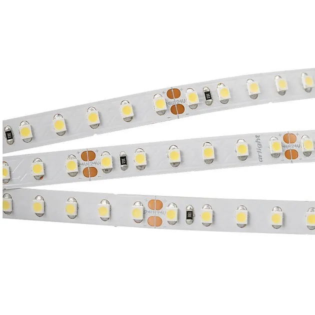 Светодиодная лента Arlight 9,6W/m 120LED/m теплый белый 5M