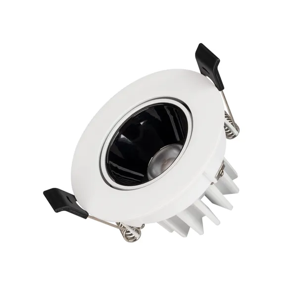 Светильник MS-FORECAST-BUILT-TURN-R82-8W Warm3000 (WH-BK, 32 deg, 230V) (Arlight, IP20